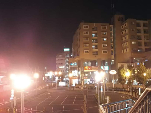 明るくなった様子