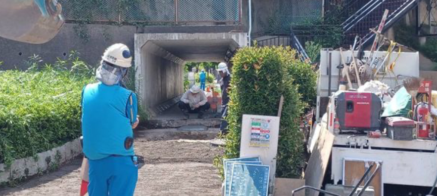 大雨の板橋区内の被害状況